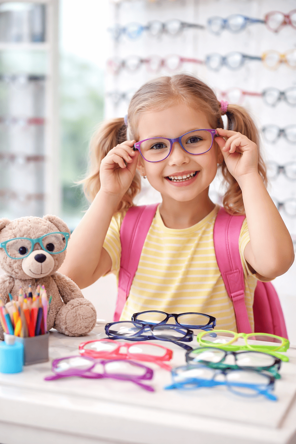 optique pour l'enfant